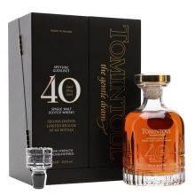 Tomintoul 40 Year Old / Second Edition Speyside Whisky |