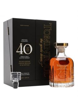 Tomintoul 40 Year Old / Second Edition Speyside Whisky |