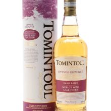 Tomintoul Merlot Cask Finish Speyside Single Malt Scotch Whisky |