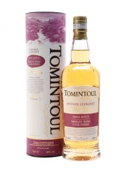 Tomintoul Merlot Cask Finish Speyside Single Malt Scotch Whisky |