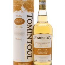 Tomintoul Caribbean Rum Cask Finish / Kosher Certified Speyside Whisky |