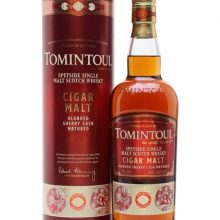 Tomintoul Cigar Malt / Sherry Cask Speyside Single Malt Scotch Whisky |