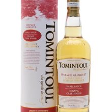 Tomintoul Cognac Cask Finish Speyside Single Malt Scotch Whisky |