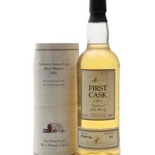 Teaninich 1981 / 16 Years Old / First Cask #89/587/93 Highland Whisky |