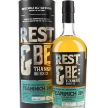 Teaninich 2009 / Bot.2019 / Rest & Be Thankful Highland Whisky |