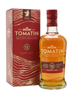 Tomatin 12 Year Old / Sherry Cask Highland Single Malt Scotch Whisky |