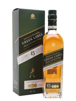 Johnnie Walker Green Label 15 Year Old Blended Malt Scotch Whisky |